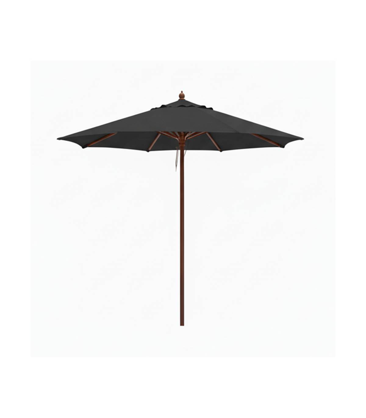 Sombrilla Madera Plus Redonda Ø3m Olefin Parasoles Redondos CONVA CO843OL