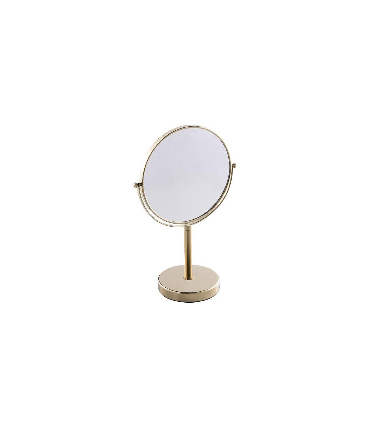Espejo de aumento con pie Dorado Espejos de Aumento JVD JV8661515