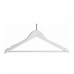 Perchas Antirrobo de Madera Blanca - 100 Uds. Perchas Armario  PC903060-GS