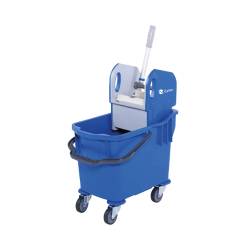 Cubo fregar con prensa 25L Tank Delta Azul Cubos Fregar Profesionales LYTEC LY10000205