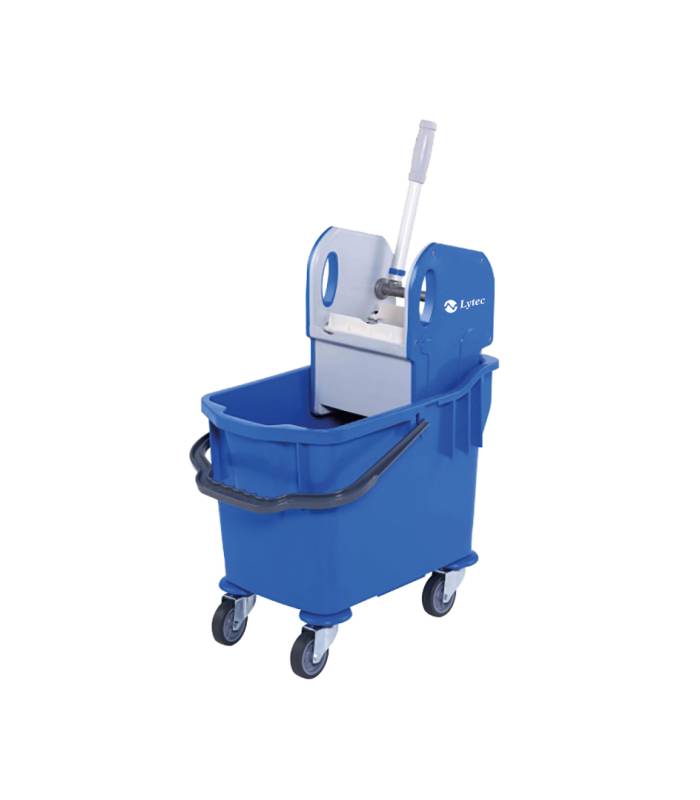 Cubo fregar con prensa 25L Tank Delta Azul Cubos Fregar Profesionales LYTEC LY10000205