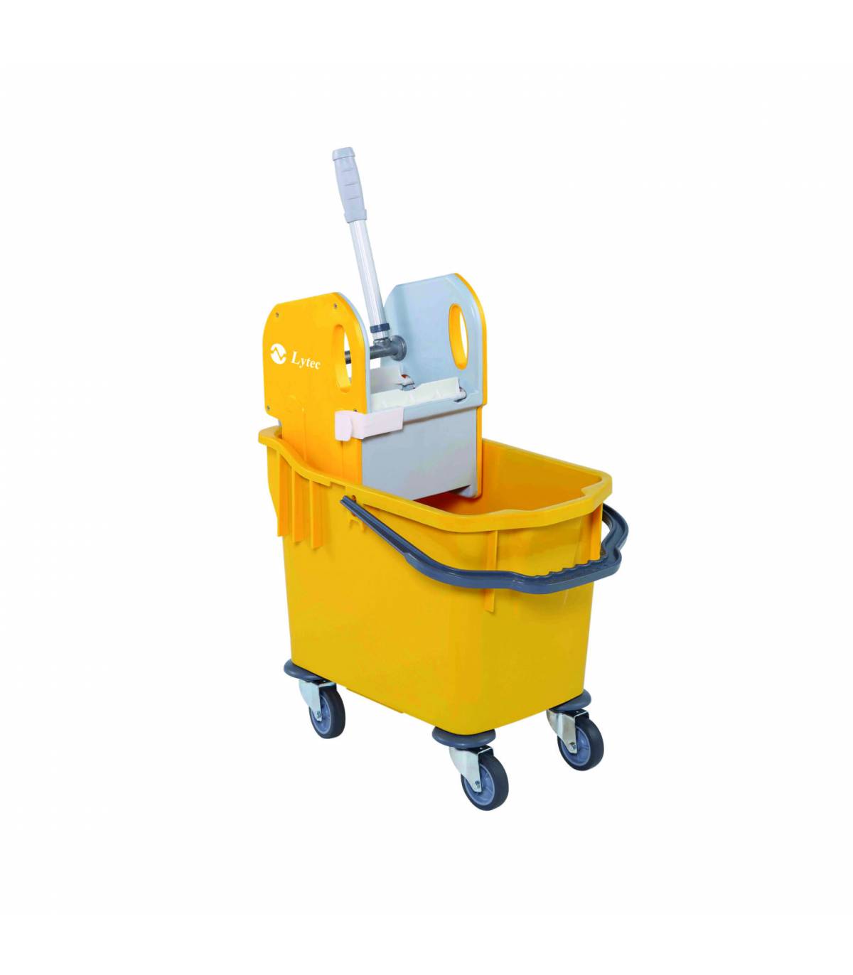 Cubo fregar con prensa 25L Tank Delta Amarillo Cubos Fregar Profesionales LYTEC LY10000203