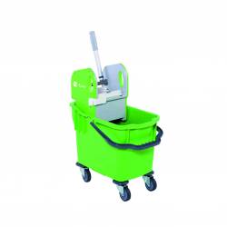 Cubo fregar con prensa 25L Tank Delta Verde Cubos Fregar Profesionales LYTEC LY10000209
