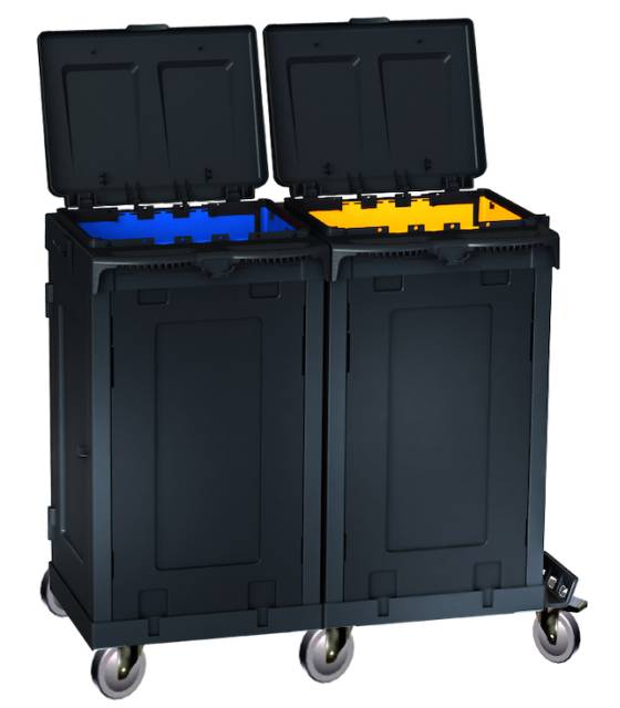 Portabolsas Doble Cerrado con Sacos Mendaur Staff Carros Portabolsas LYTEC LY10002331