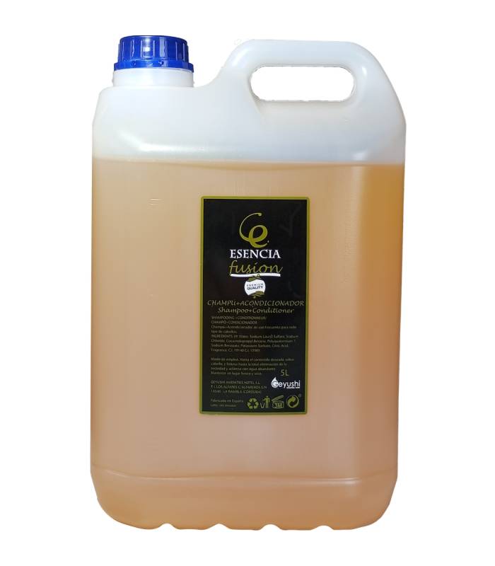 Champú Esencia Caramelo Garrafa 5L 4uds Champú Geyushi GY-GCHA5LEF