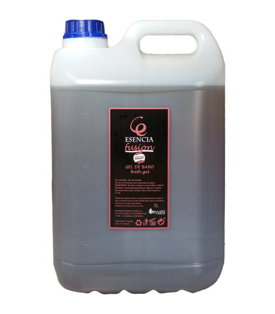 Gel de Baño Esencia Caramelo 5L 4uds Gel y Jabón Geyushi GY-GG5LEF