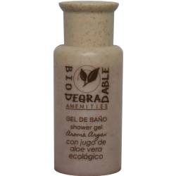 Gel de Baño Biodegradable Aloe 30ml Aroma Argán 500uds Gel y Jabón Geyushi GY-BGBIOD