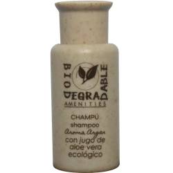 Champú Biodegradable Aloe 30ml Aroma Argán 500uds Champú Geyushi GY-BCHBIOD