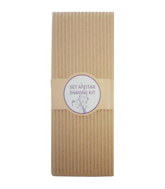 Set de Afeitar + Tubo Crema Geyushi Romero 500 uds Amenities Geyushi GY-SAFRB