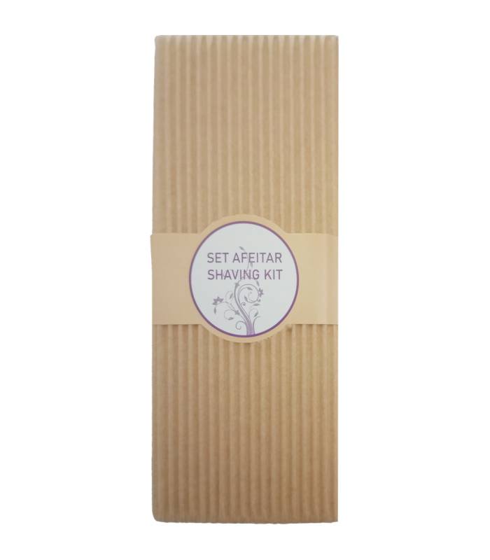 Set de Afeitar + Tubo Crema Geyushi Romero 500 uds Amenities Geyushi GY-SAFRB
