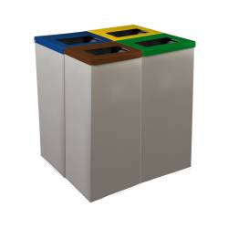 Módulo Papelera reciclaje 70L tapa abatible Papeleras Reciclaje  LY13002940