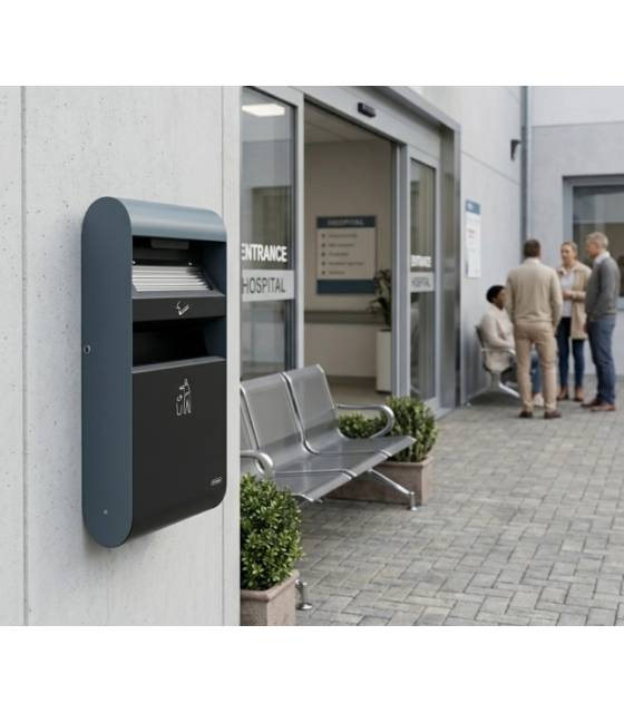 Cenicero pared con papelera Ceniceros  JV8991170