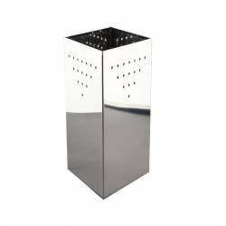 Papelera Cuadrada Inoxidable Brillo Papeleras de Interior  LY13002160
