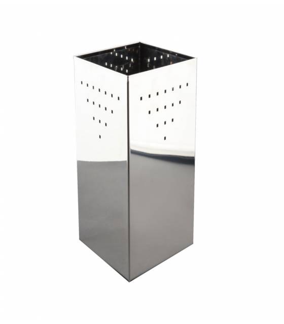 Papelera Cuadrada Inoxidable Brillo Papeleras de Interior  LY13002160