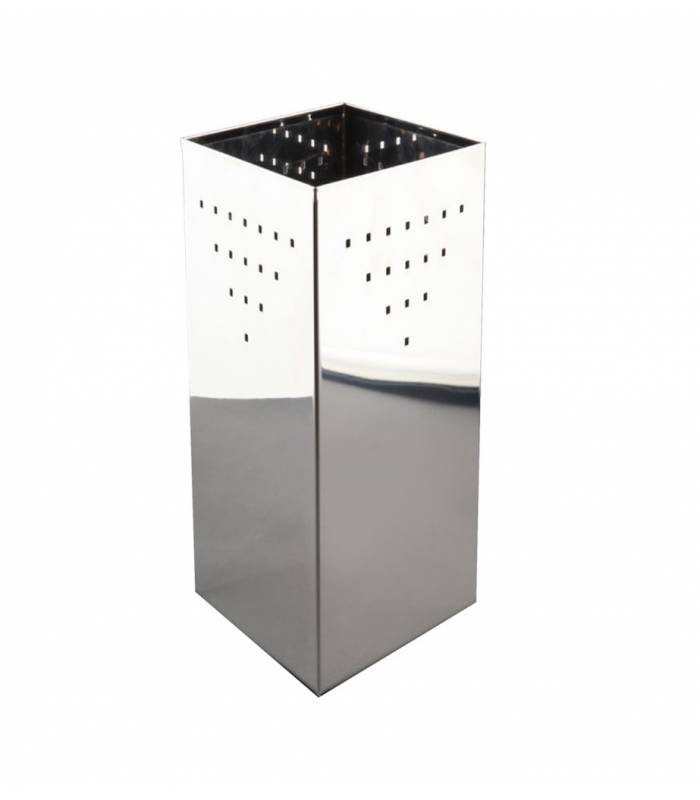 Papelera Cuadrada Inoxidable Brillo Papeleras de Interior  LY13002160