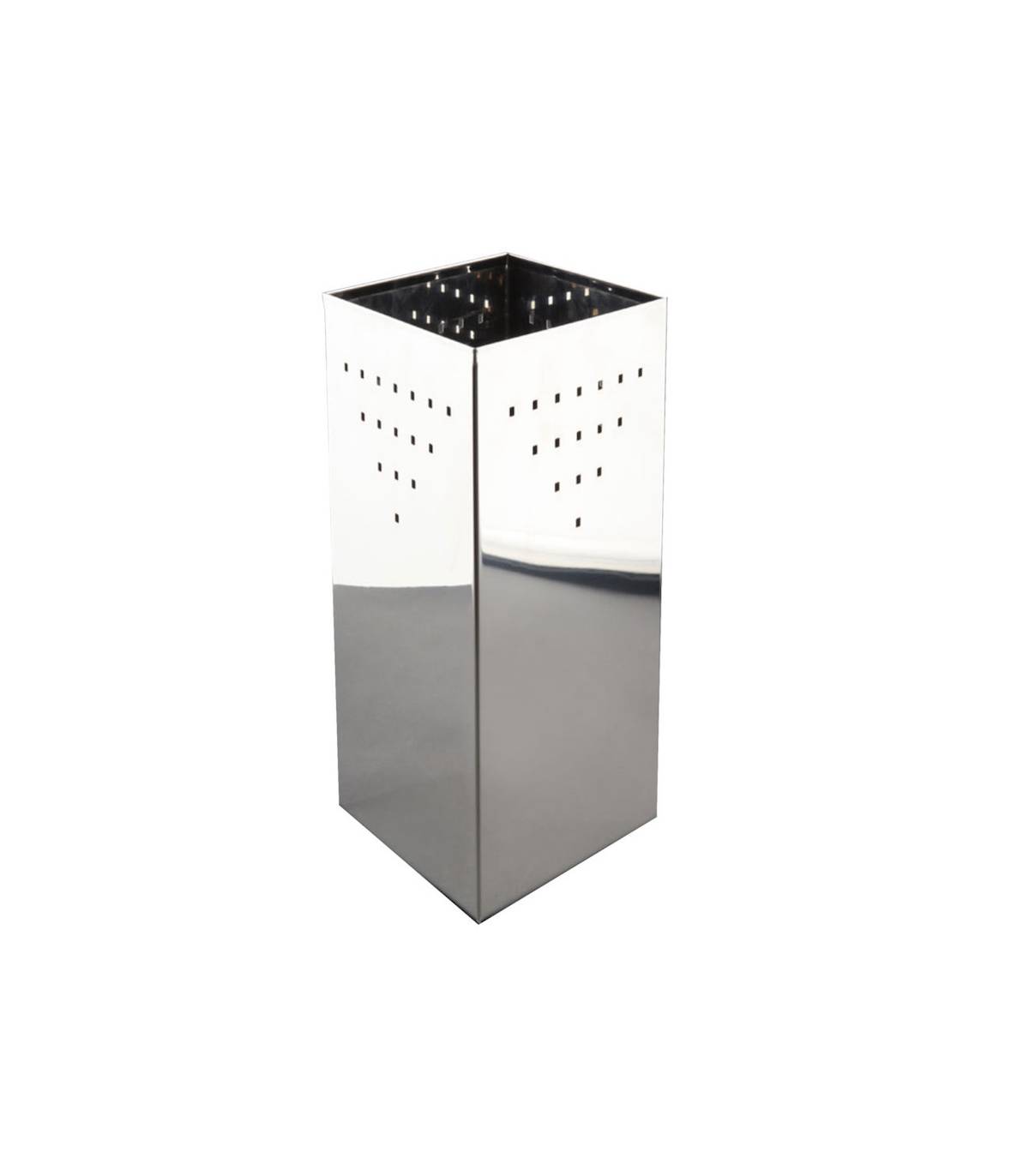 Papelera Cuadrada Inoxidable Brillo Papeleras de Interior  LY13002160