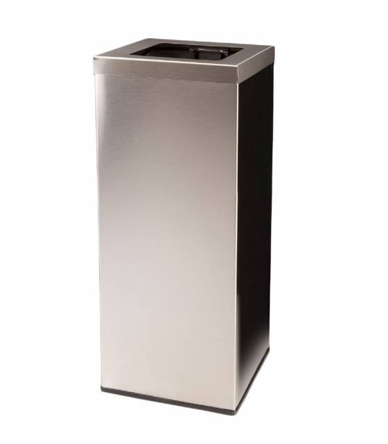 Papelera para Pasillos Inox 25L Papeleras  LY13002290
