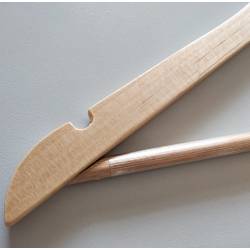 Percha madera con anilla plástico 100 uds Perchas Armario  PC903068-GSAP
