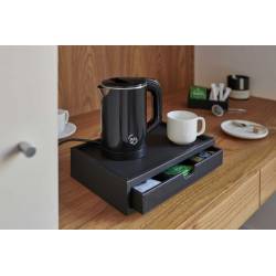 Hervidor Agua 600ml Envoye Negro Mate Hervidores - Kettles JVD JV8661826