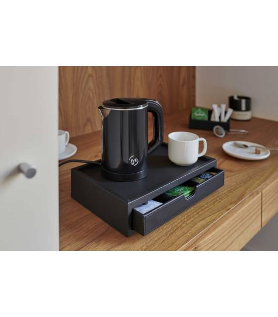 Hervidor Agua 600ml Envoye Negro Mate Hervidores - Kettles JVD JV8661826