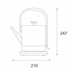 Hervidor Oriental Negro JVD Hervidores - Kettles JVD JV8662500
