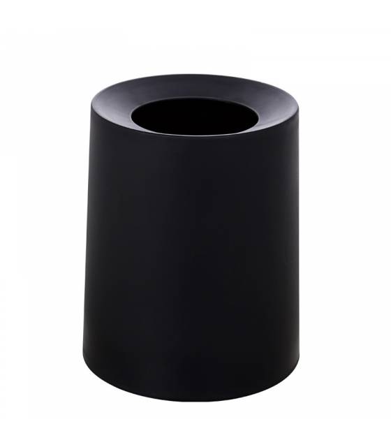 Papelera 8L Negro Mate Nordic Papeleras JVD JV8992505