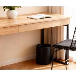 Papelera 8L Negro Mate Nordic Papeleras JVD JV8992505