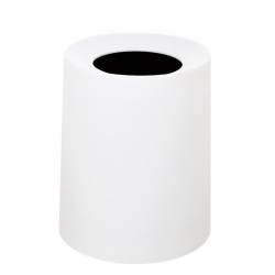 Papelera Blanco Mate Nordic 8L Papeleras JVD JV8992506