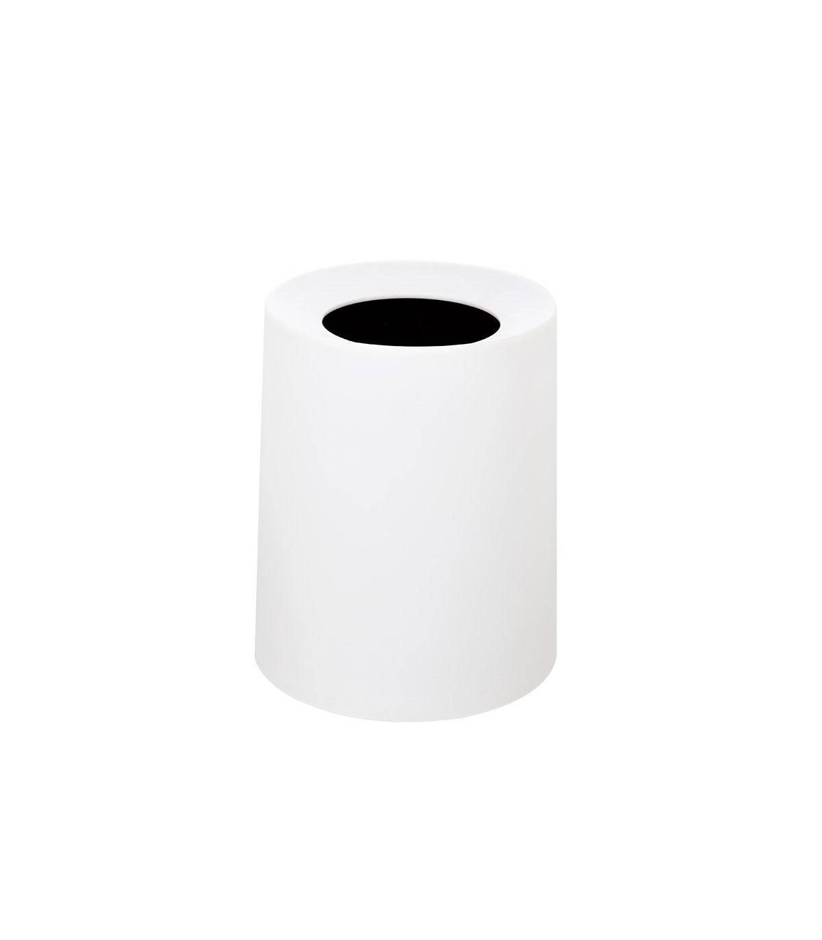 Papelera Blanco Mate Nordic 8L Papeleras JVD JV8992506