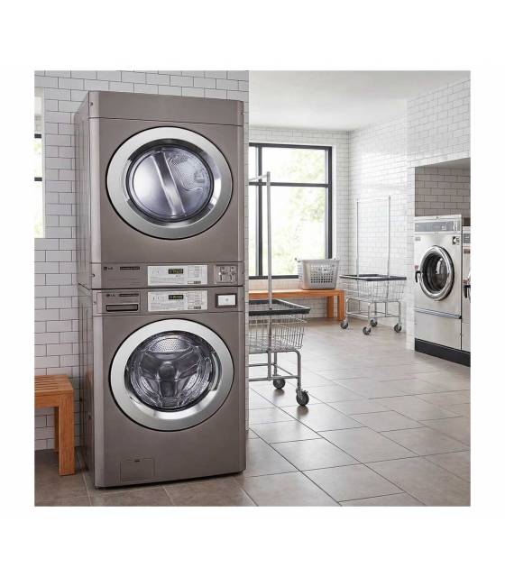 Columna Lavandería Autoservicio con Monedero 15Kg LG Titan Lavandería Autoservicio  LG-LAV.SEC.AU15MI