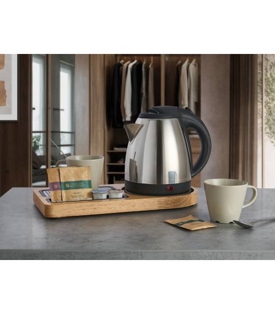 Hervidor Agua 1L Buckingham de acero pulido Hervidores - Kettles Corby of Windsor CW-10202