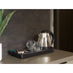 Bandeja Hervidor Buckingham negro Bandejas de Kettles Corby of Windsor CW-12669
