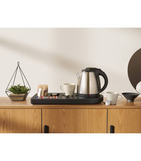 Bandeja Hervidor Buckingham negro Bandejas de Kettles Corby of Windsor CW-12669