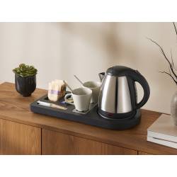 Bandeja Hervidor Buckingham negro Bandejas de Kettles Corby of Windsor CW-12669