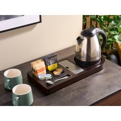 Bandeja Hervidor Buckingham Madera Oscura Bandejas de Kettles Corby of Windsor CW-15135