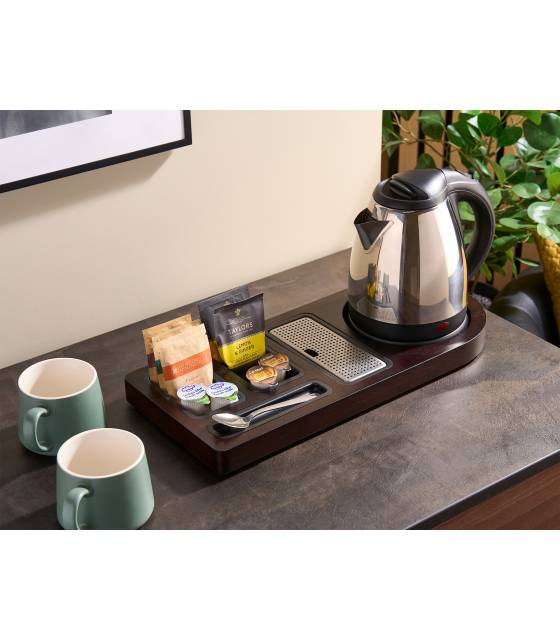 Bandeja Hervidor Buckingham Madera Oscura Bandejas de Kettles Corby of Windsor CW-15135
