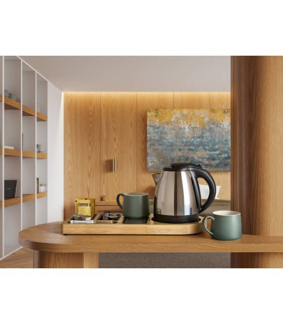 Bandeja Hervidor Buckingham Madera Clara Bandejas de Kettles Corby of Windsor CW-13635