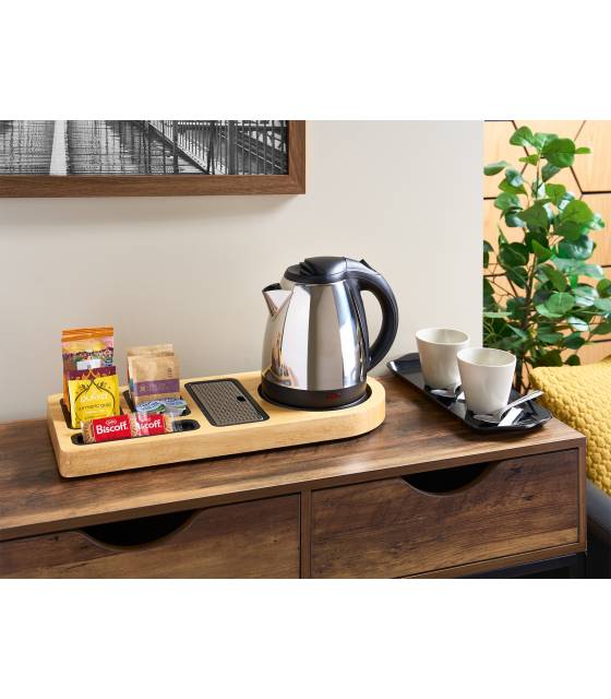 Bandeja Hervidor Buckingham Madera Clara Bandejas de Kettles Corby of Windsor CW-13635
