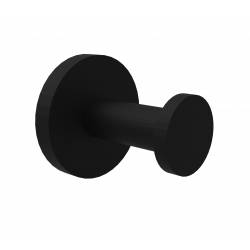 Percha Tapón Acero Negro Perchas Baño  LY11000234