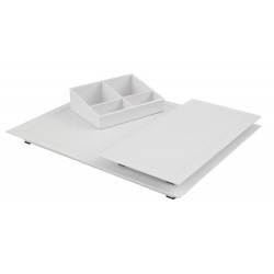 Minibandeja Zen Line Blanco Bandejas de Kettles JVD JV866887