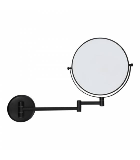 Espejo de aumento Negro Mate Doble Cara Espejos de Aumento JVD JV8661687