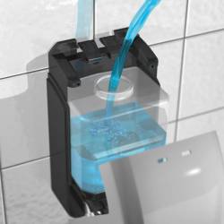 Dosificador de jabón plata Cleanline JVD Dispensadores Jabón JVD JV844731