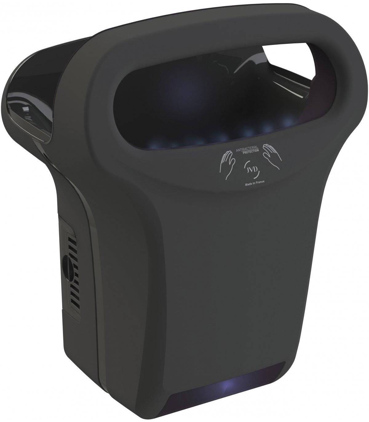 Secamanos Adaptado Negro Mate ExpAir JVD Secamanos Aire Forzado JVD JV8111376
