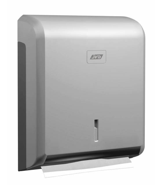 Dispensador papel toalla plata cleanline JVD Dispensadores Toallas Papel  JVD JV899733