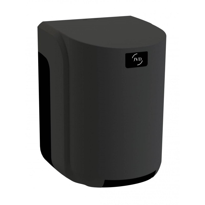 Dispensador papel mecha negro mate Cleanline Dispensadores Rollo Secamanos JVD JV8991383