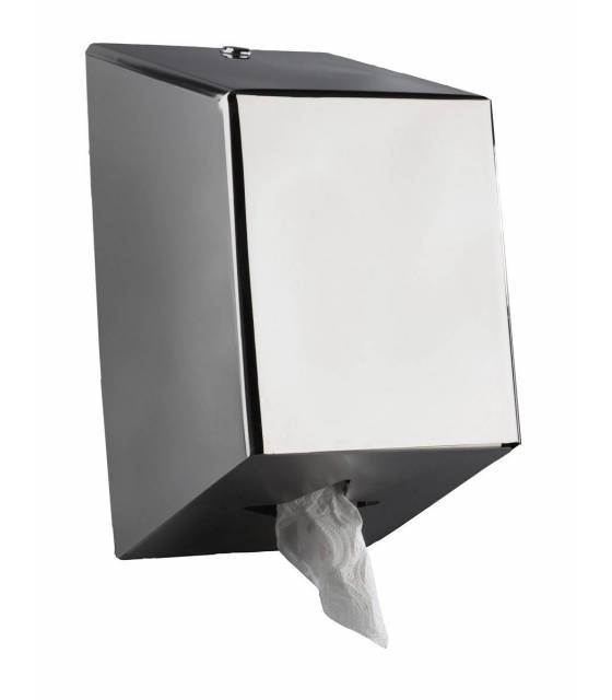 Dispensador Papel Mecha Inox Brillo Dispensadores Rollo Secamanos  JVE4010SSB