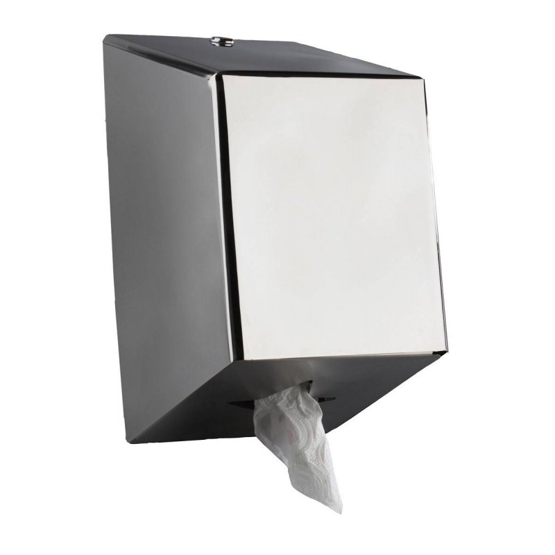 Dispensador Papel Mecha Inox Brillo Dispensadores Rollo Secamanos  JVE4010SSB