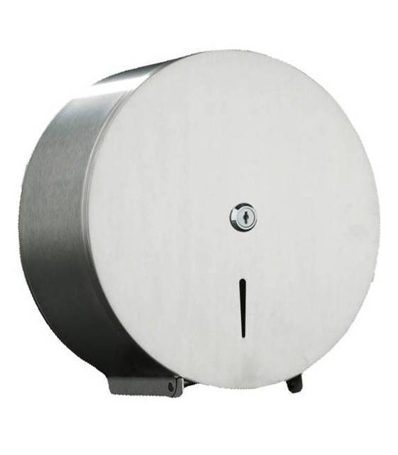 Portarrollos Acero Inox Satinado Jumbo Dispensadores papel higiénico  JV899627