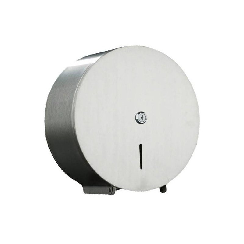 Portarrollos Acero Inox Satinado Jumbo Dispensadores papel higiénico  JV899627