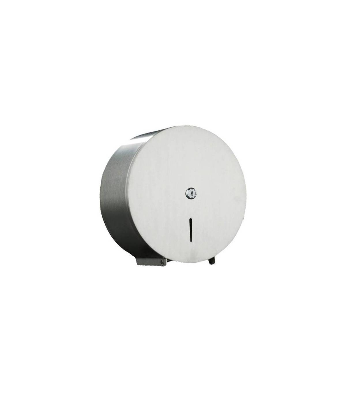 Portarrollos Acero Inox Satinado Jumbo Dispensadores papel higiénico  JV899627
